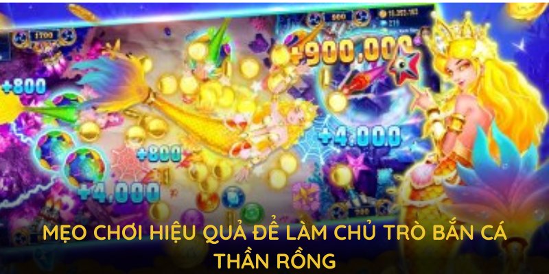 Mẹo chơi hiệu quả để làm chủ trò bắn cá thần rồng